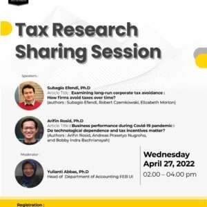 Tax Research Sharing Session